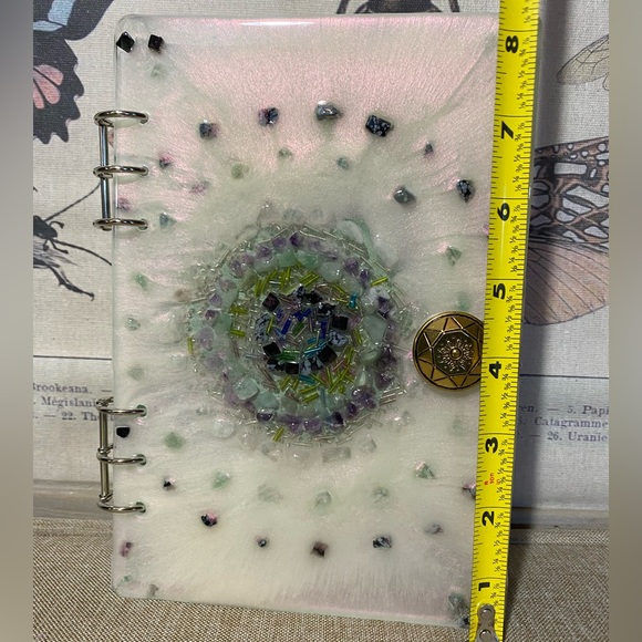 Green Goddess Handmade Notebook with Recycled Paper - Picture 5 of 9